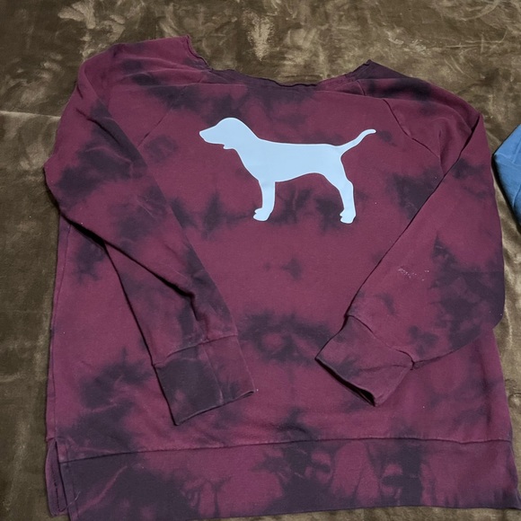 Bundle deal. 2 woman’s size medium Pink sweatshirts - Picture 6 of 9